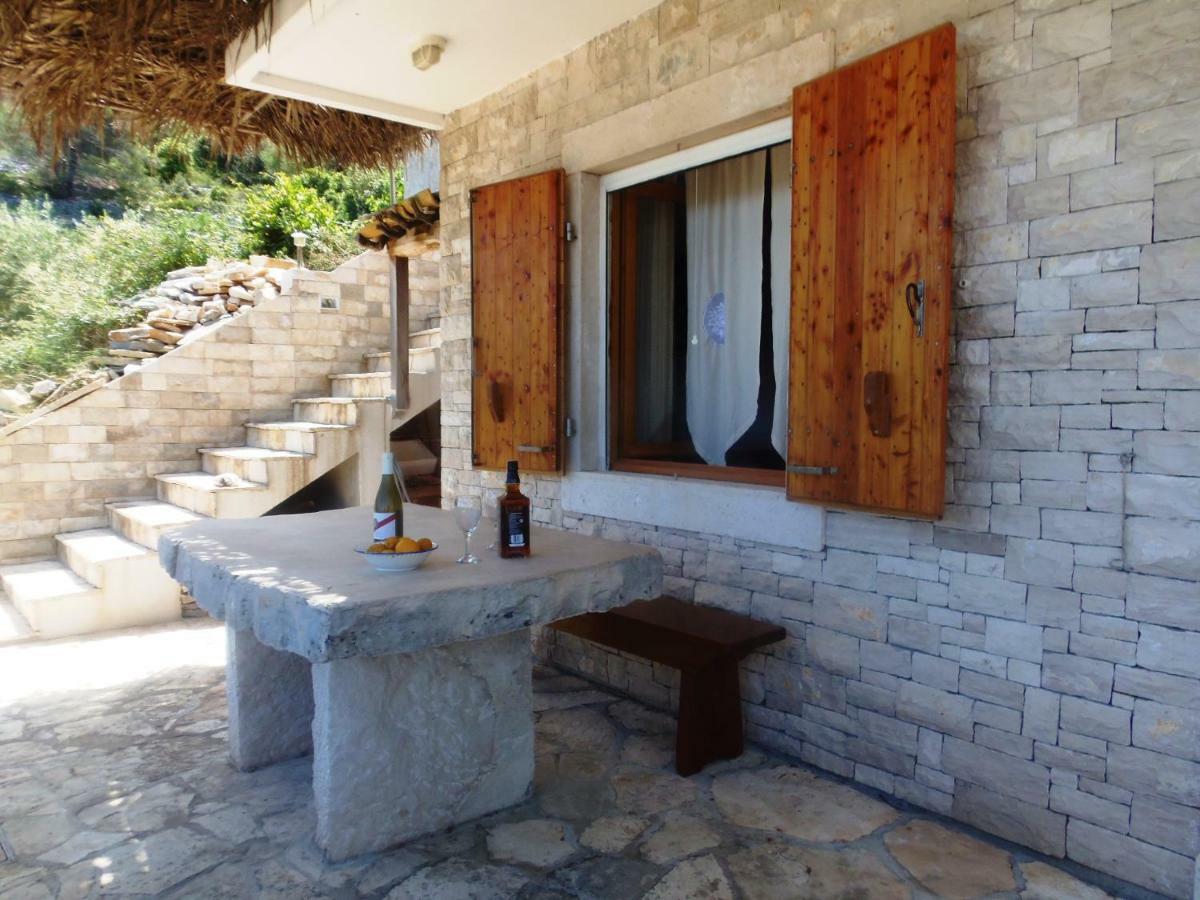 Stiniva-Stone House Villa Вела Лука Екстериор снимка