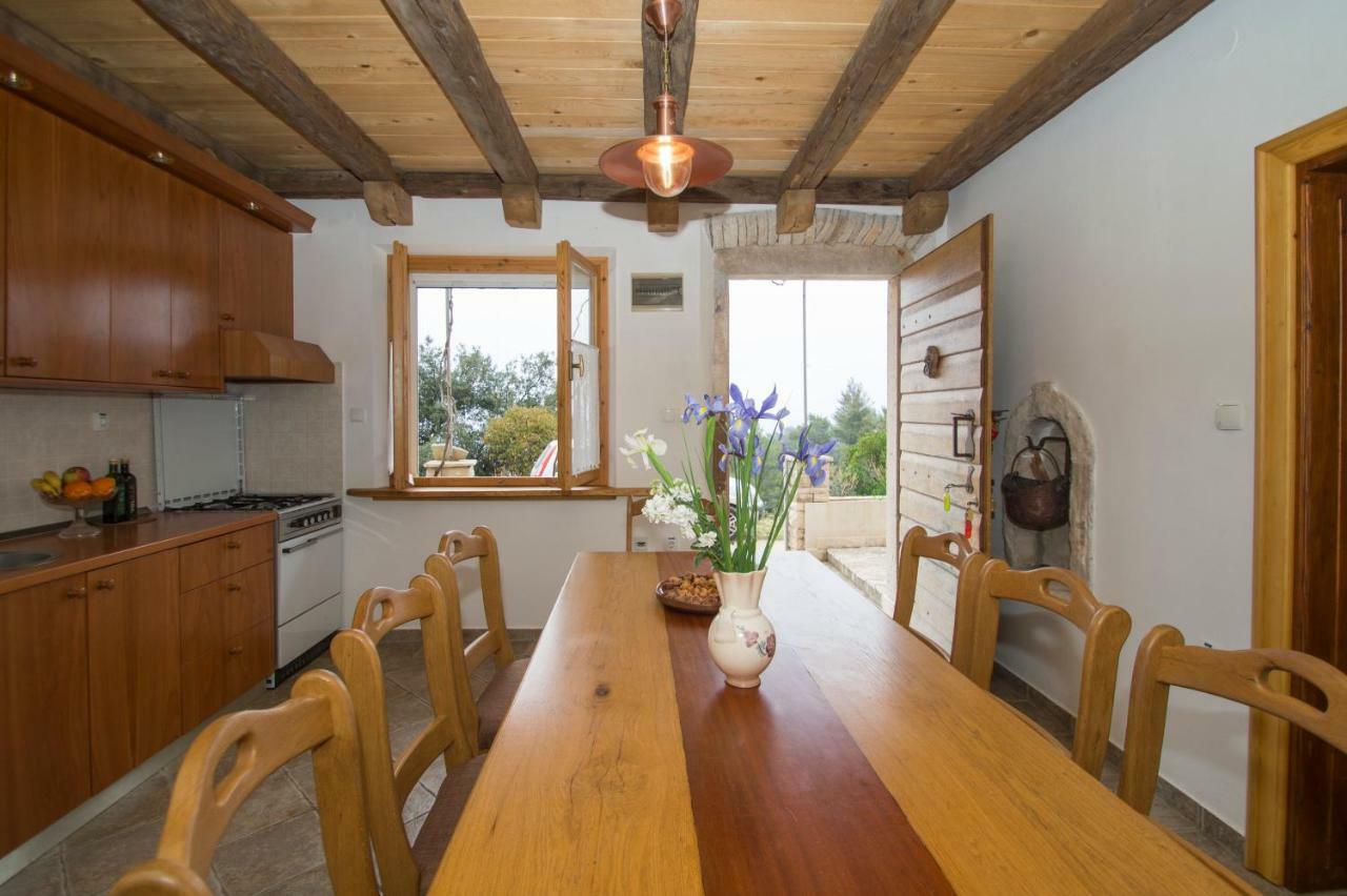 Stiniva-Stone House Villa Вела Лука Екстериор снимка