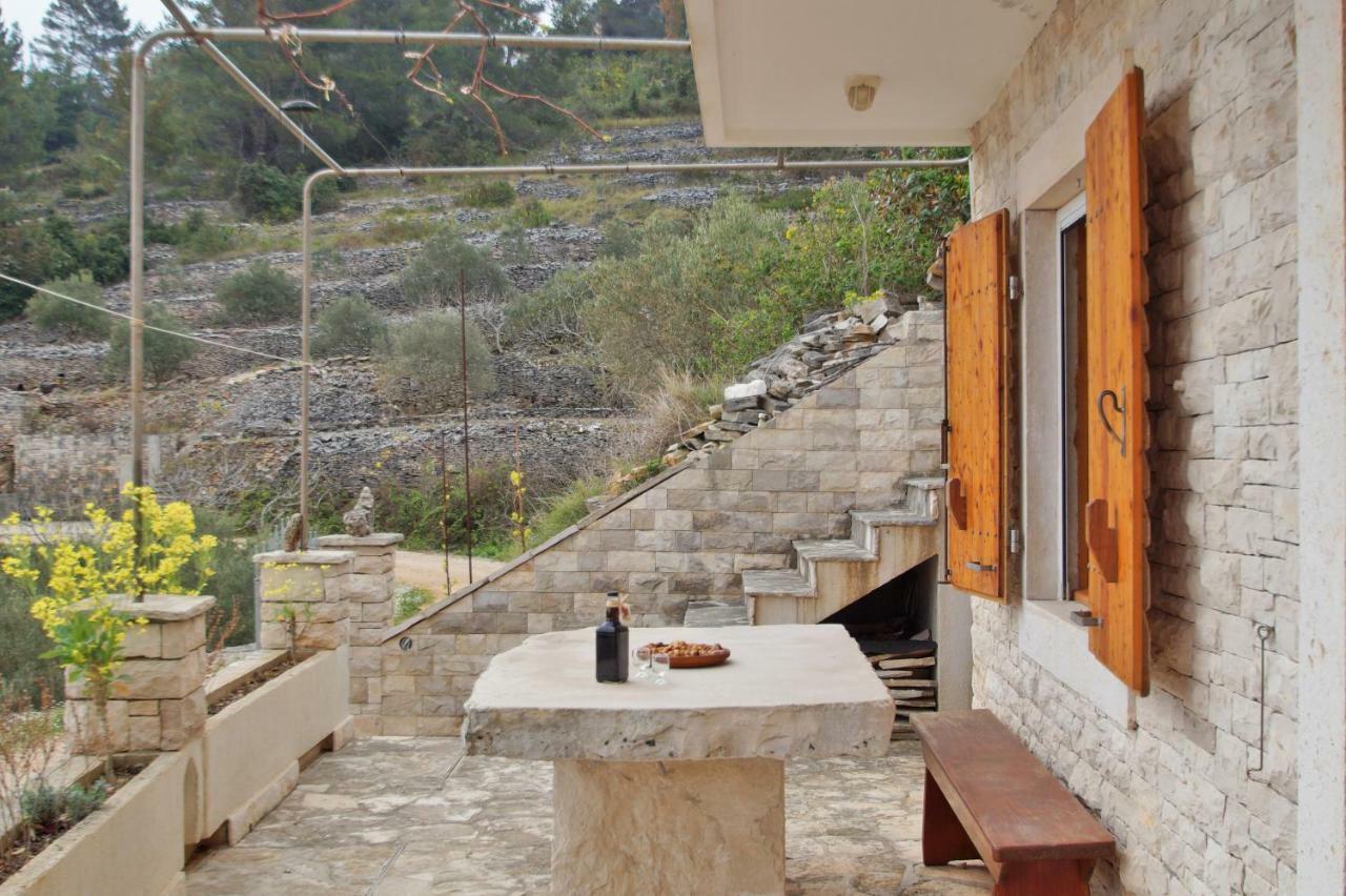 Stiniva-Stone House Villa Вела Лука Екстериор снимка